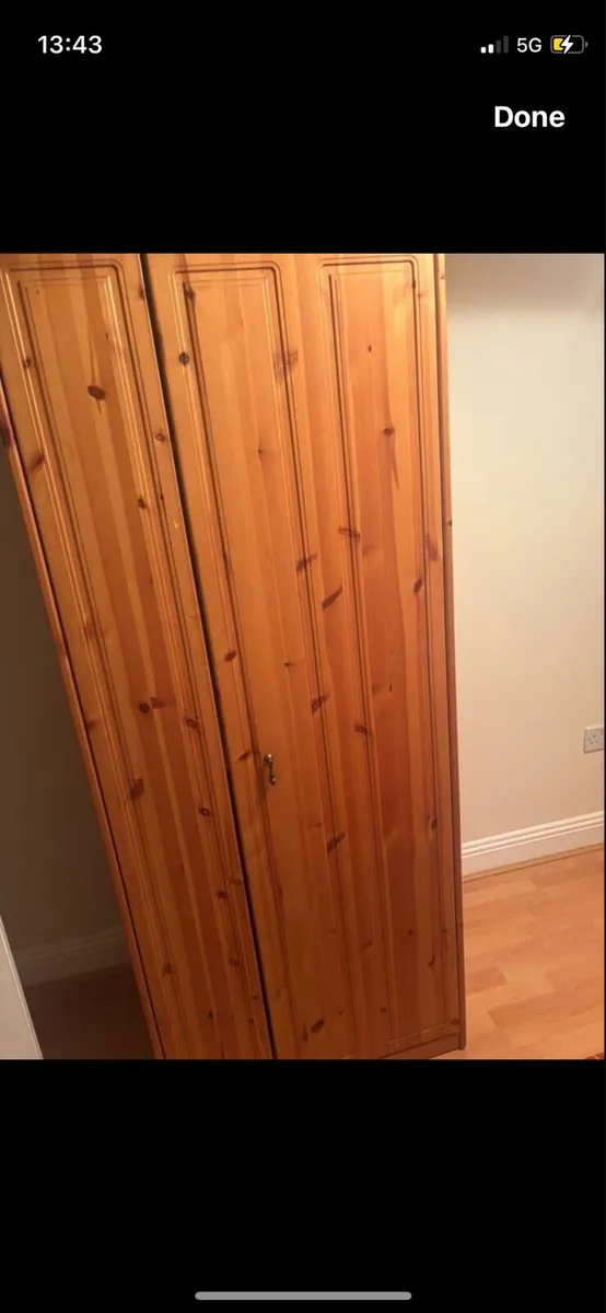 2 pine wardrobes in excellent condition - Image 2