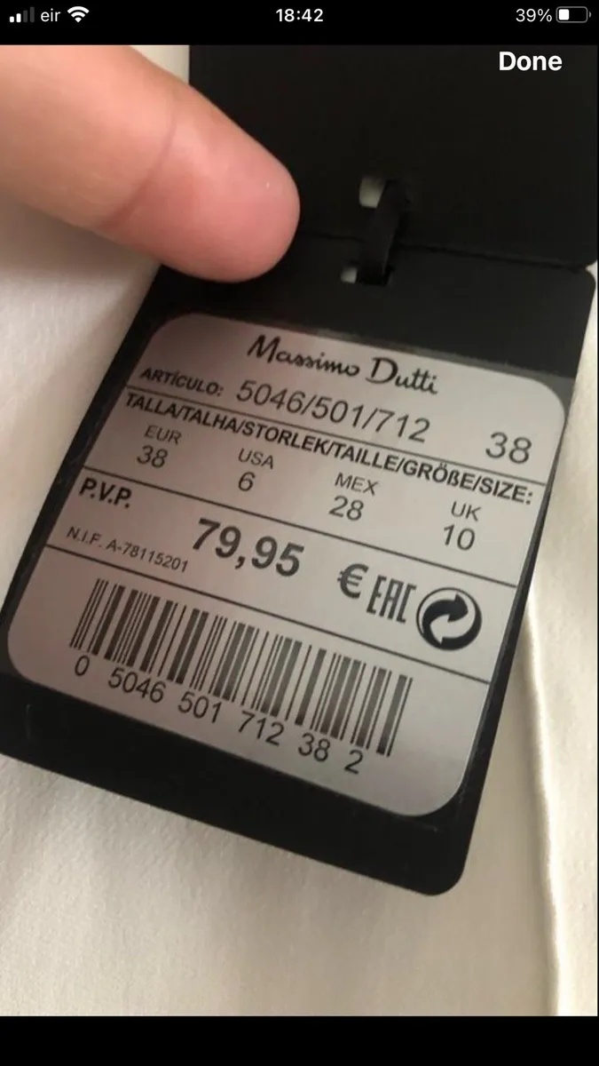 Ladies BNWT designer trousers size 10 €35 - Image 3