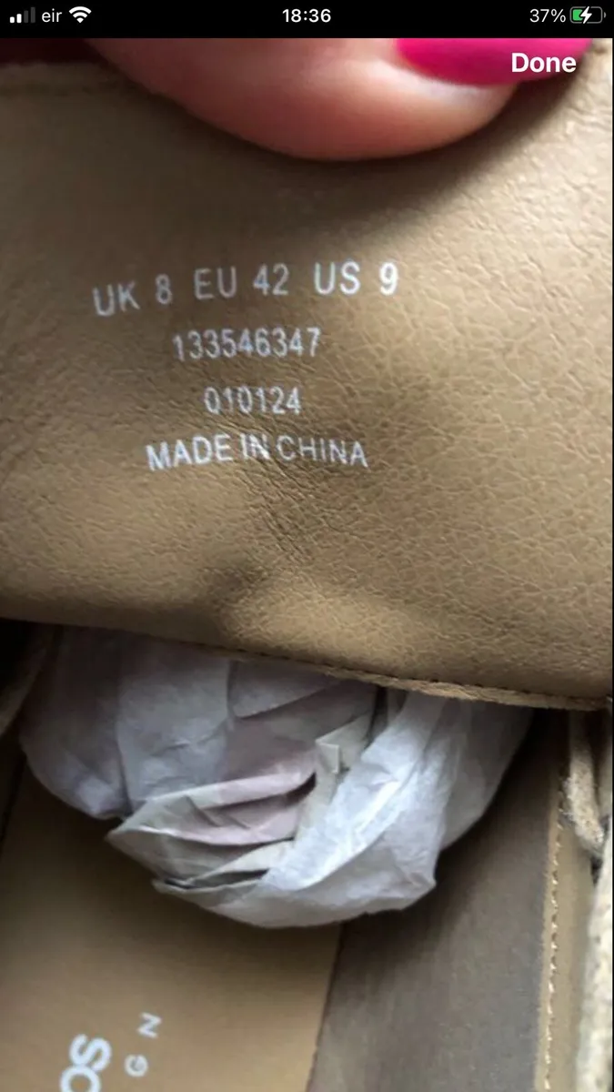 Mens new boots size 8 €20 - Image 4