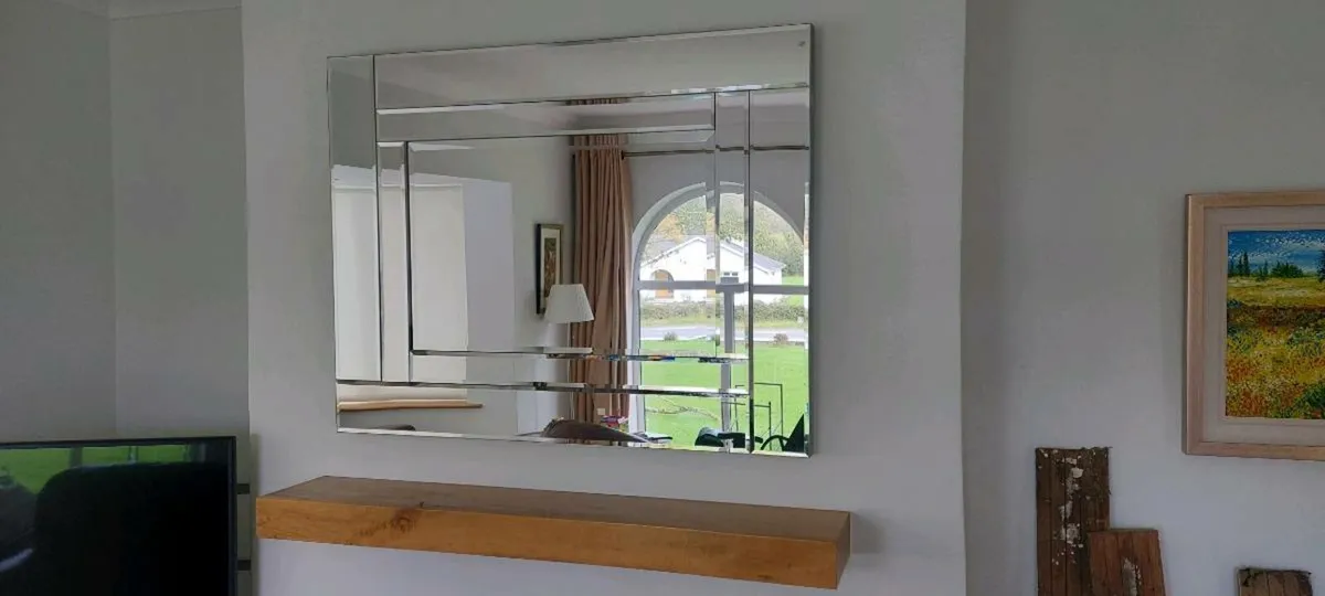 Large Rectangular Mirror - Image 1