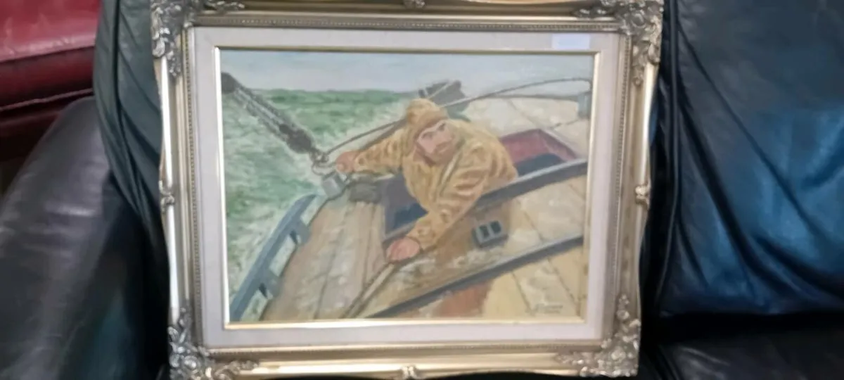 Original Signed Oil On Canvas Painting - Image 1