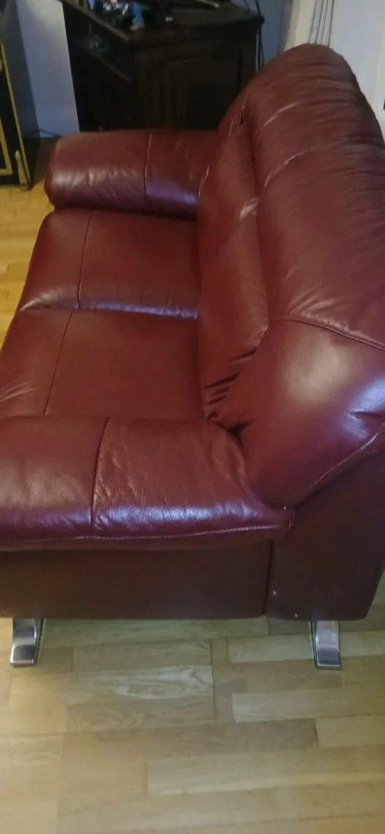 Red leather - Image 2
