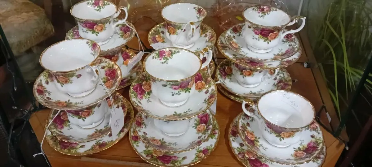 Selection Of Royal Albert Country Rose China - Image 1