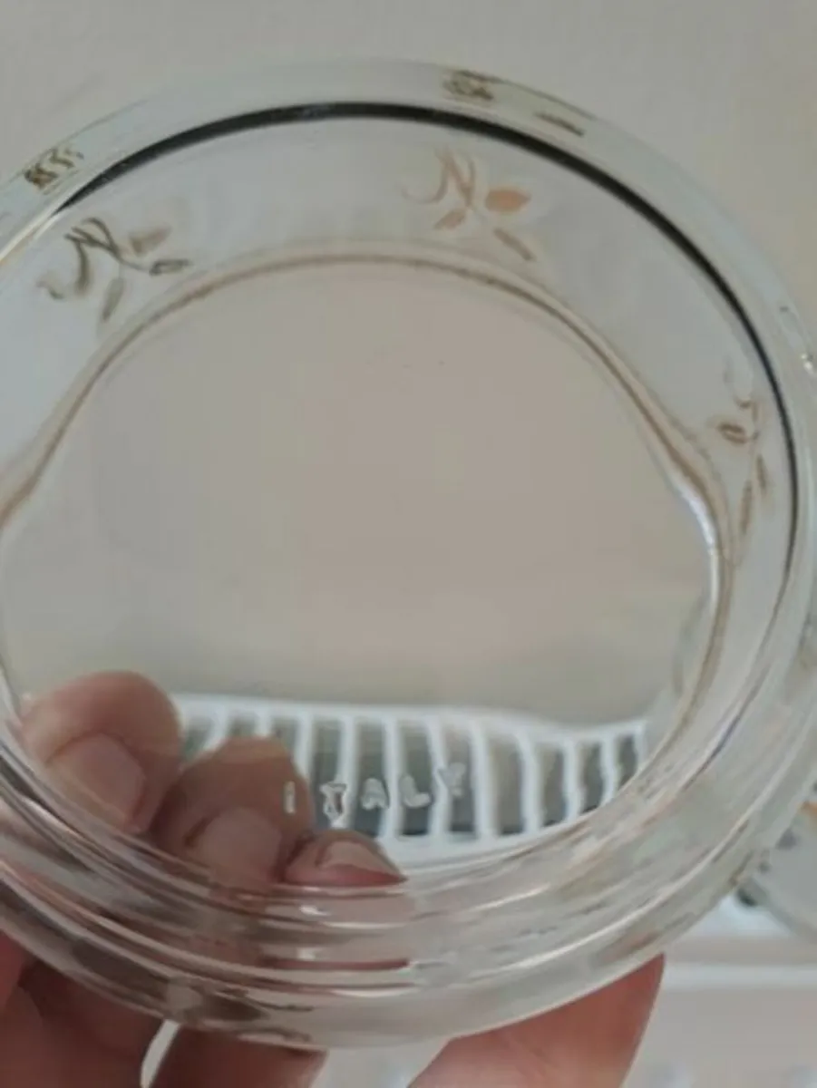 3 Italian Glass bowls 1980s - Image 3