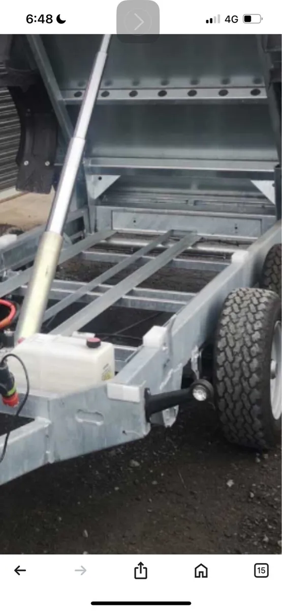 Ifor  Williams 10 x 5 tipper trailer - Image 1