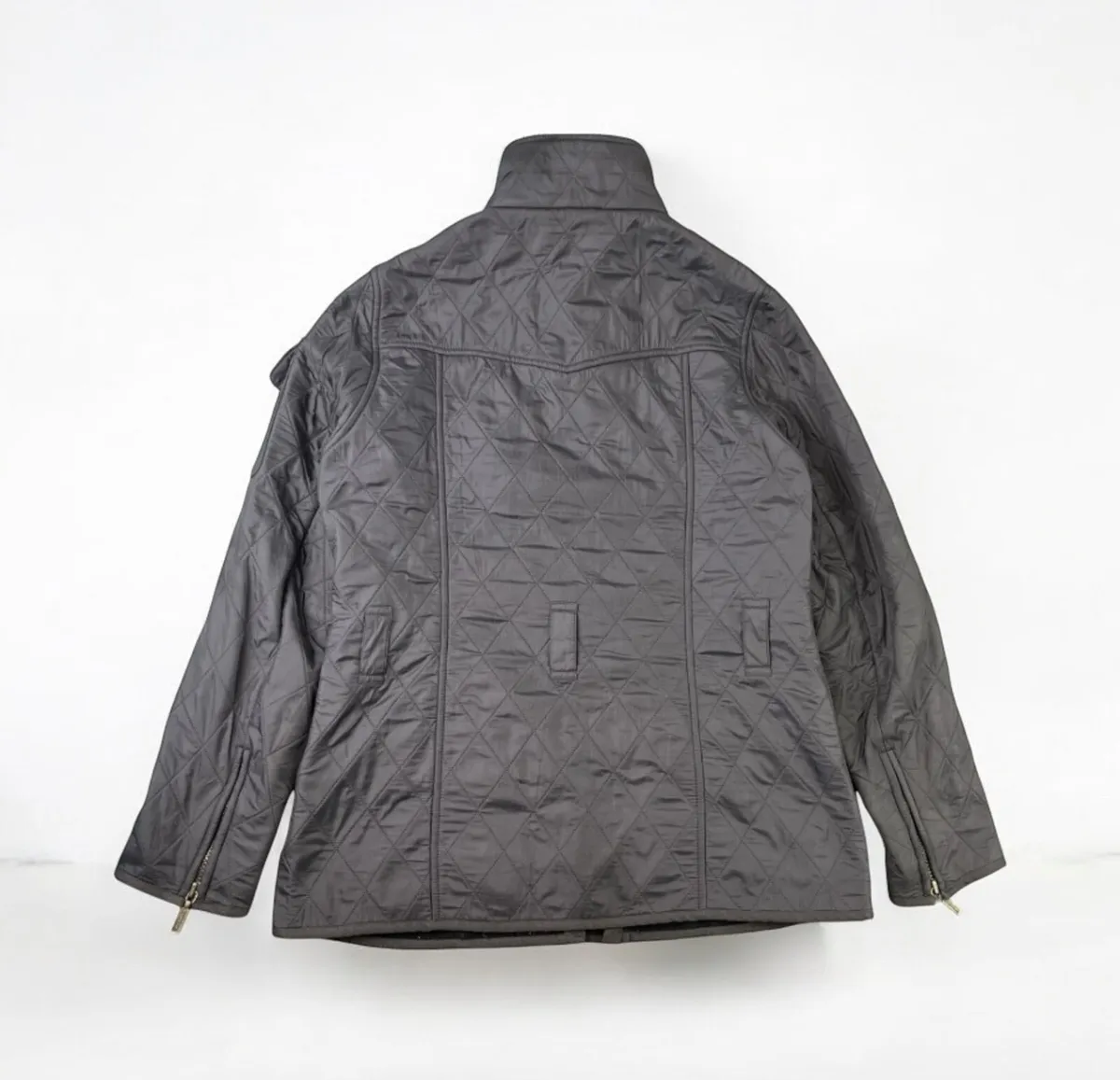 Barbour Womens Ladies Grey Jacket Size 12 - Image 2