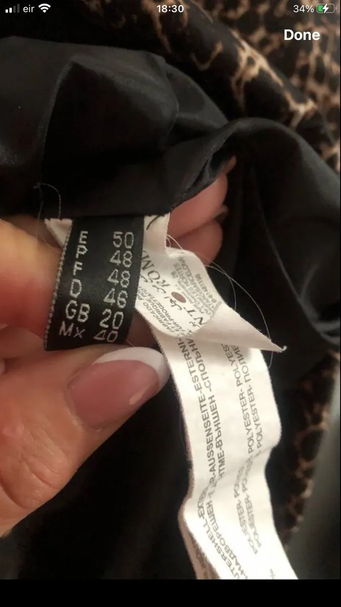 Ladies stunning jacket size 20 €10 - Image 4