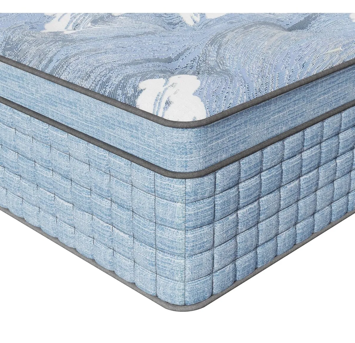 10 Inch King Mattress, 5FT Gel Memory Foam Hybrid - Image 1