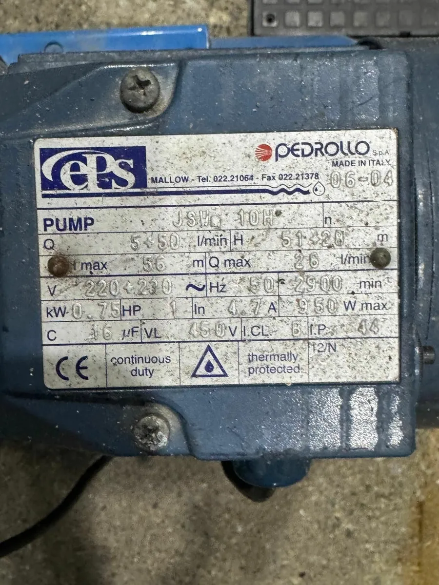 Jet pump for domestic water/well/pressure boosting - Image 1