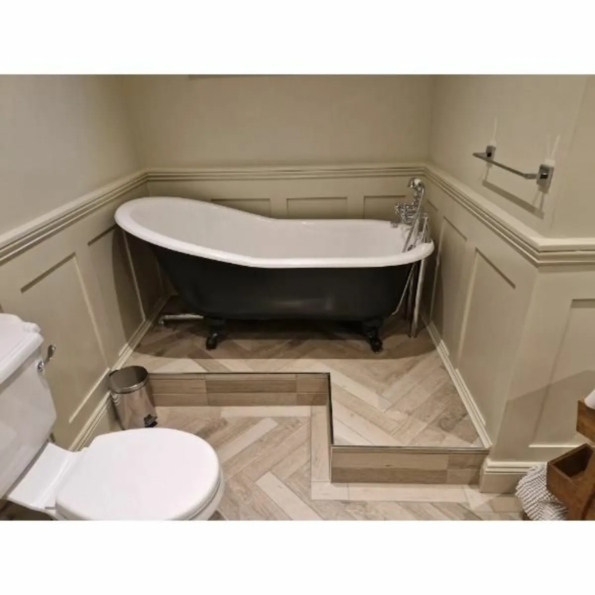 Bordeaux Single Ended Slipper Cast Iron Bath - Image 3