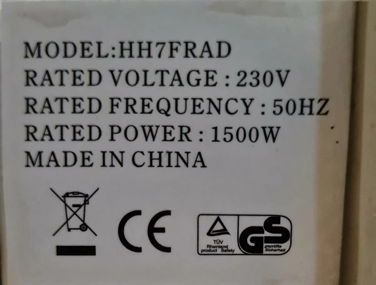 Electric oil filled radiator - Image 3