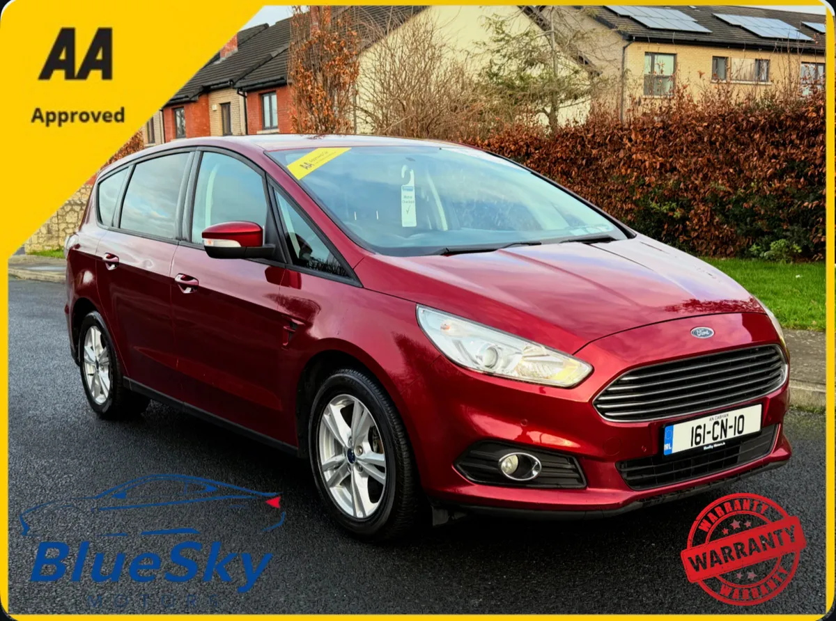 Long Warranry Ford S-Max Diesel 7 Seater - Image 1