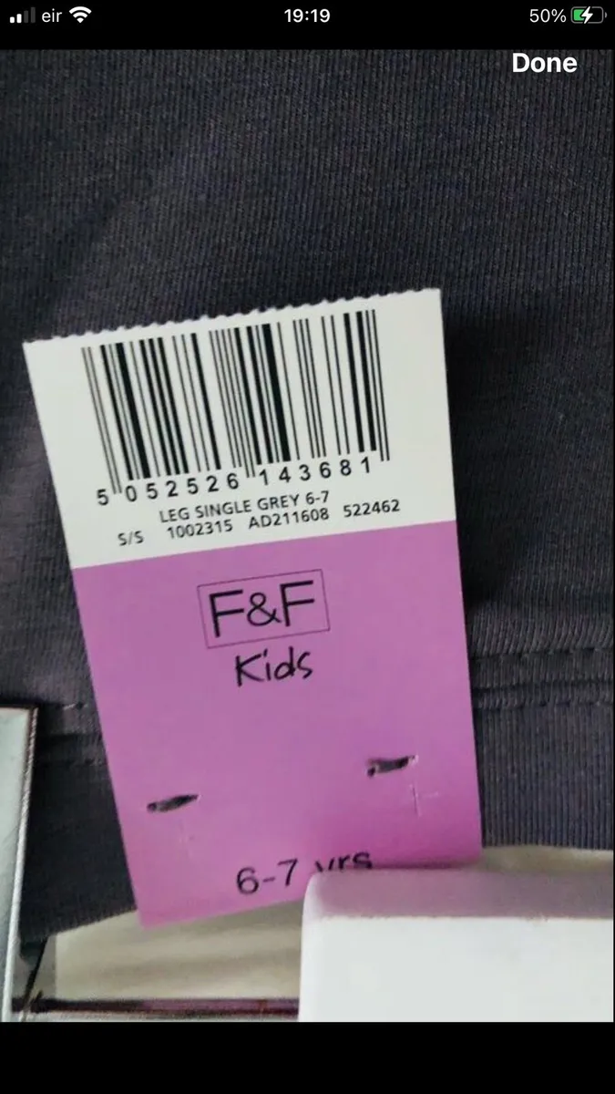 Girls BNWT leggings age 6/7 €5 - Image 3