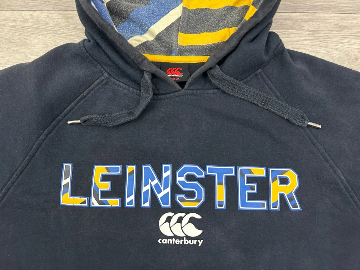 Canterbury Leinster Rugby Hoodie Mens XL - Image 3