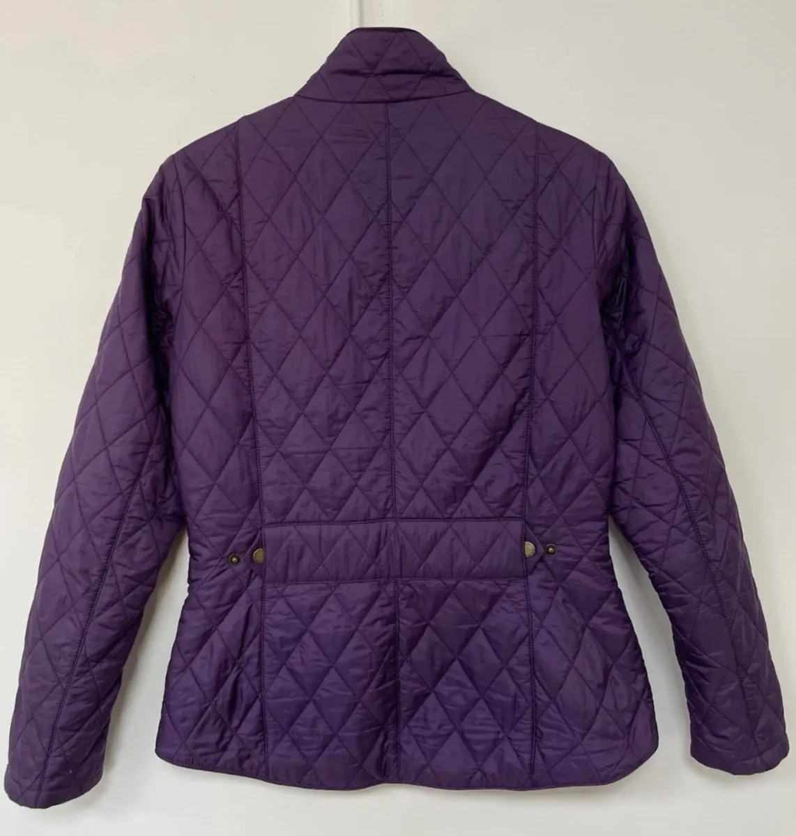 Burberry Ladies Womens Purple Jacket Size 10 - Image 2