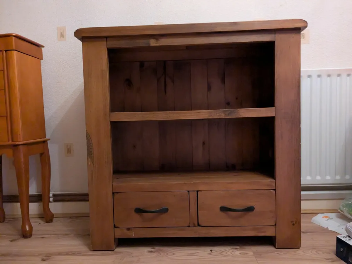 Beautiful Solid Wood Oak Bookcase - Image 1