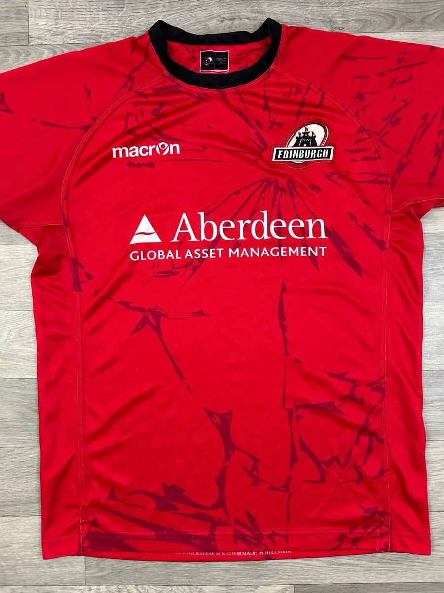 Macron Edinburgh Rugby Jersey Shirt Mens XXL - Image 2