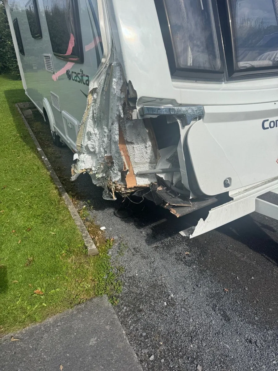 Damaged 2017 Compass Casita 550 Caravan - Image 1