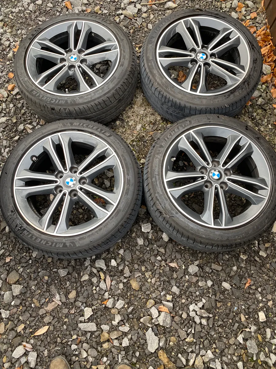 BMW 1 2 series alloy wheels and tyres - Image 1