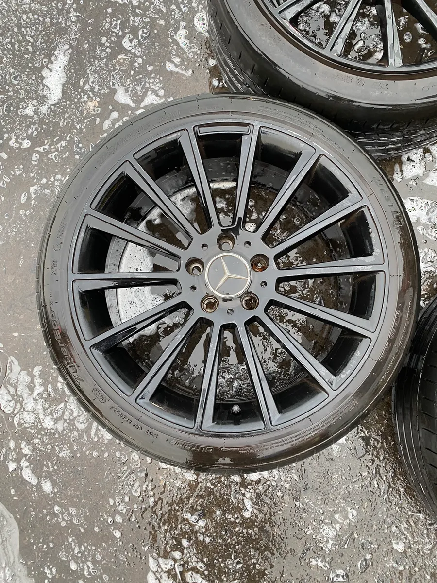 18inch Mercedes C A class alloy wheels - Image 3