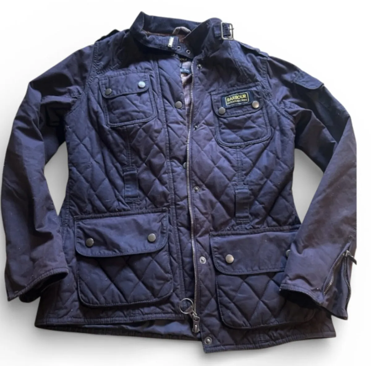 Barbour International Womens Ladies Jacket Size 10 - Image 1