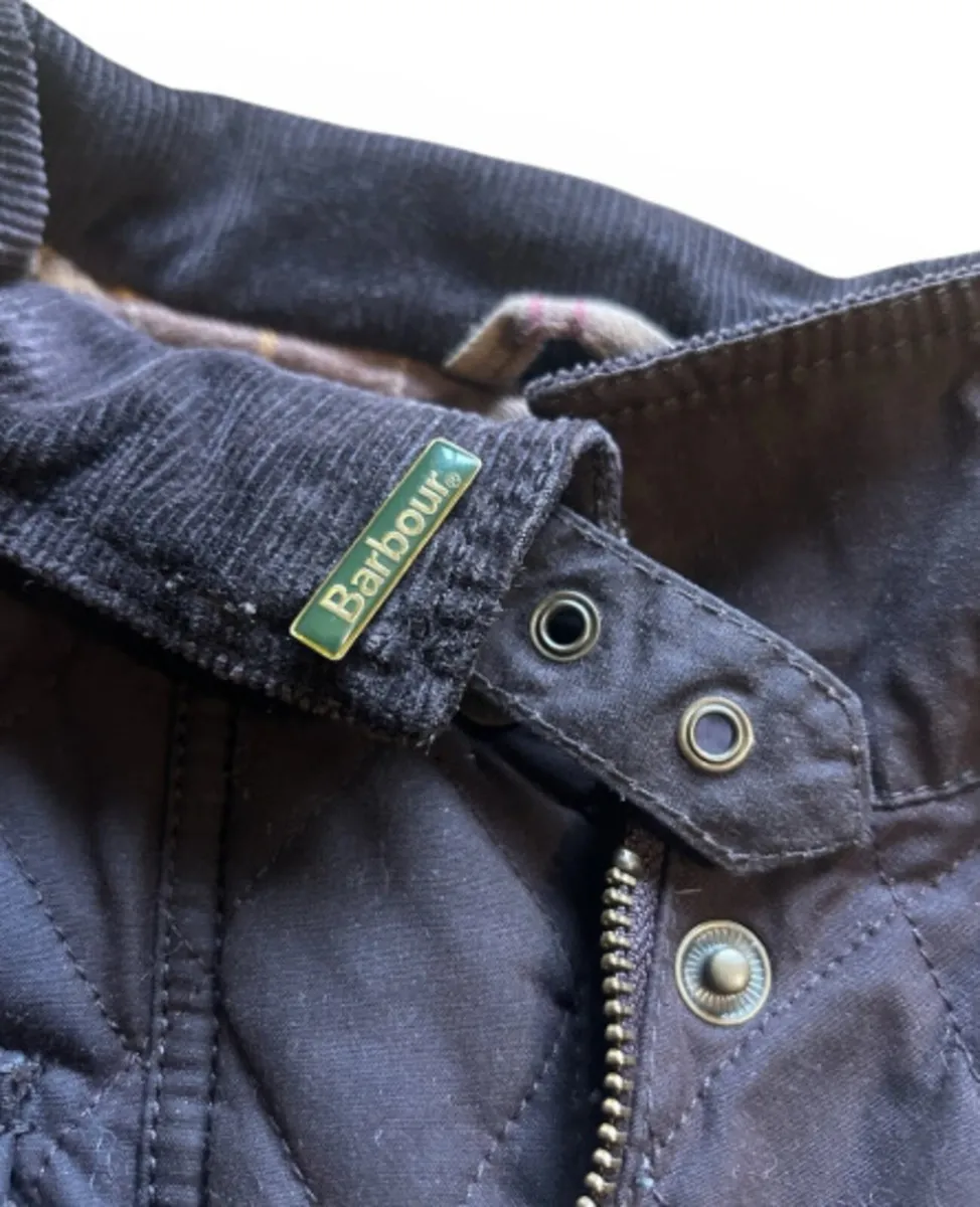 Barbour International Womens Ladies Jacket Size 10 - Image 3
