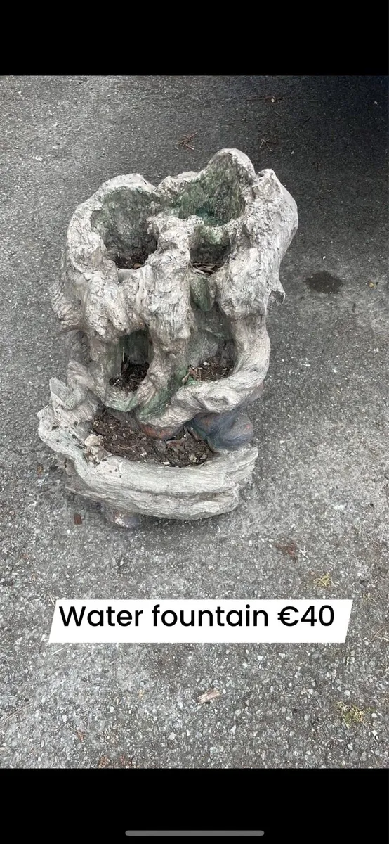 Garden fountain