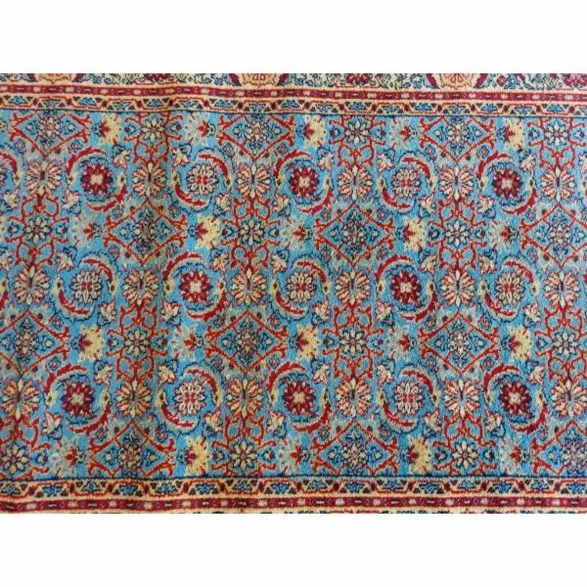 Reclaimed Blue Hotel Rug – 223.5cm x 121.5cm – KAS - Image 2