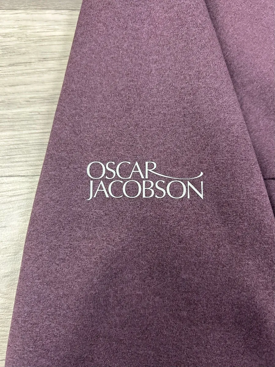 Oscar Jacobson Half Zip Golf Jumper Mens Medium - Image 4