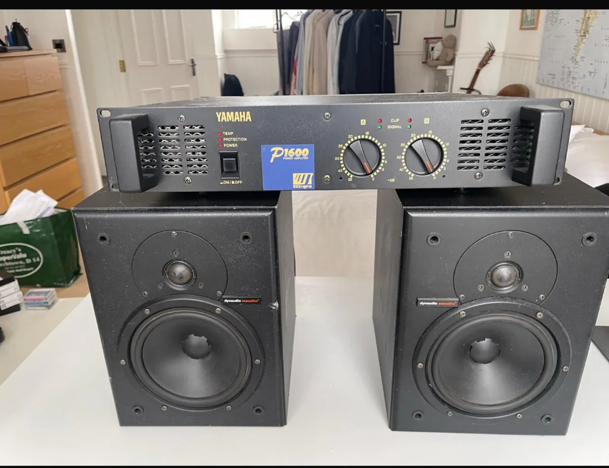 Dynaudio BM10 & Yamaha P1600