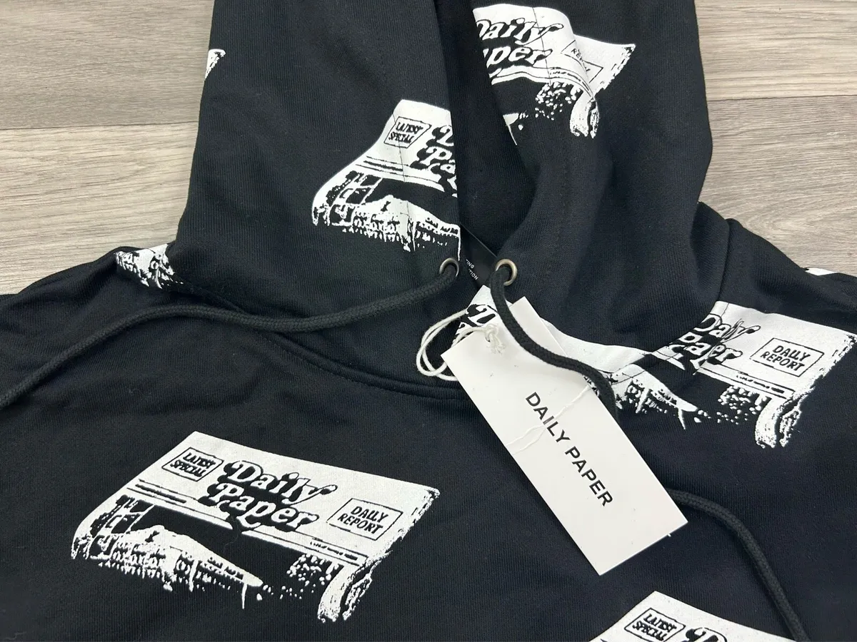 Daily Paper Cotton Hoodie Mens Large - Image 3