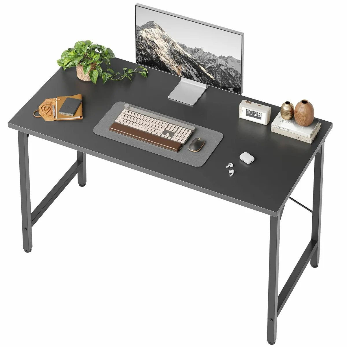 Desk, 100 x 48 cm Computer Desk, Office Table - Image 2