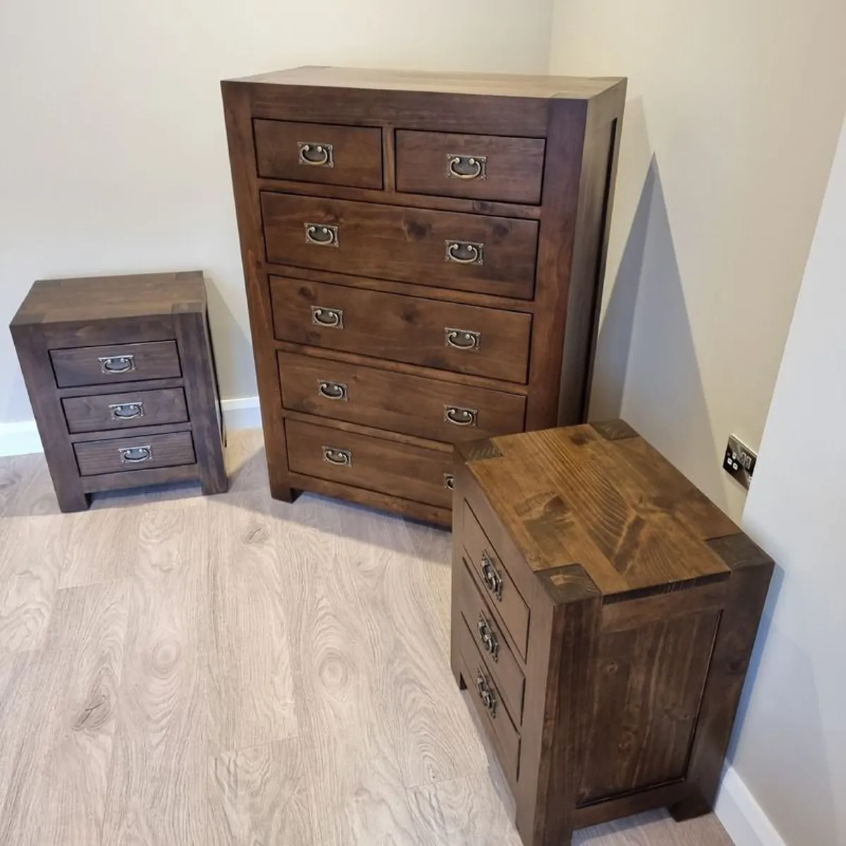 Two Lockers and Chest of Drawers - Image 4
