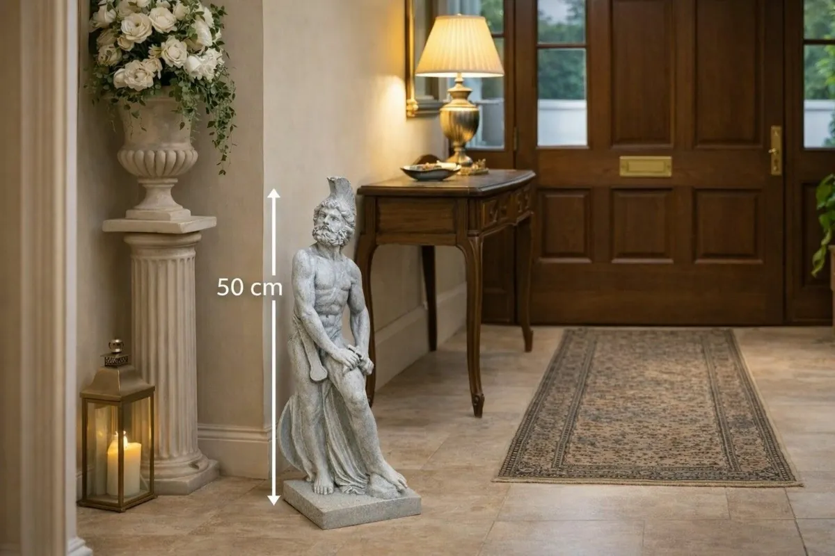 Sculpture Soldier Spartan Figure 50cm - Image 1