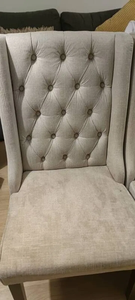 4 dining chairs - Image 4