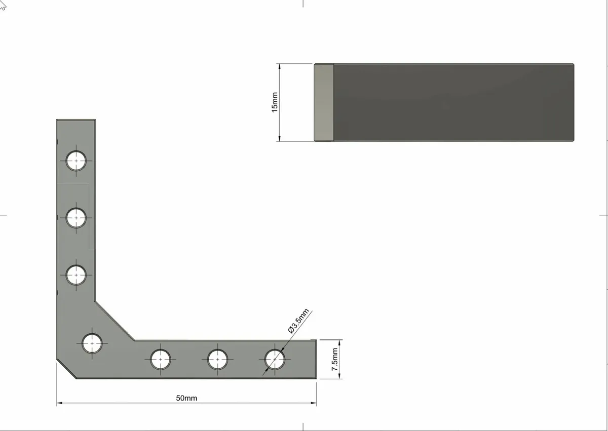 3D Printed Corner Clamp – Handmade Tool 4Pack - Image 3