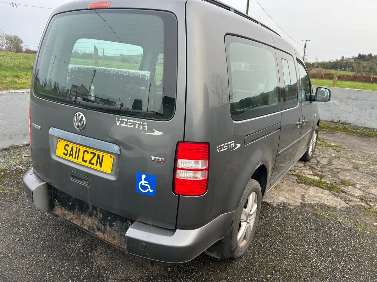 2011 Volkswagen Caddy 5 seater with disable - Image 4