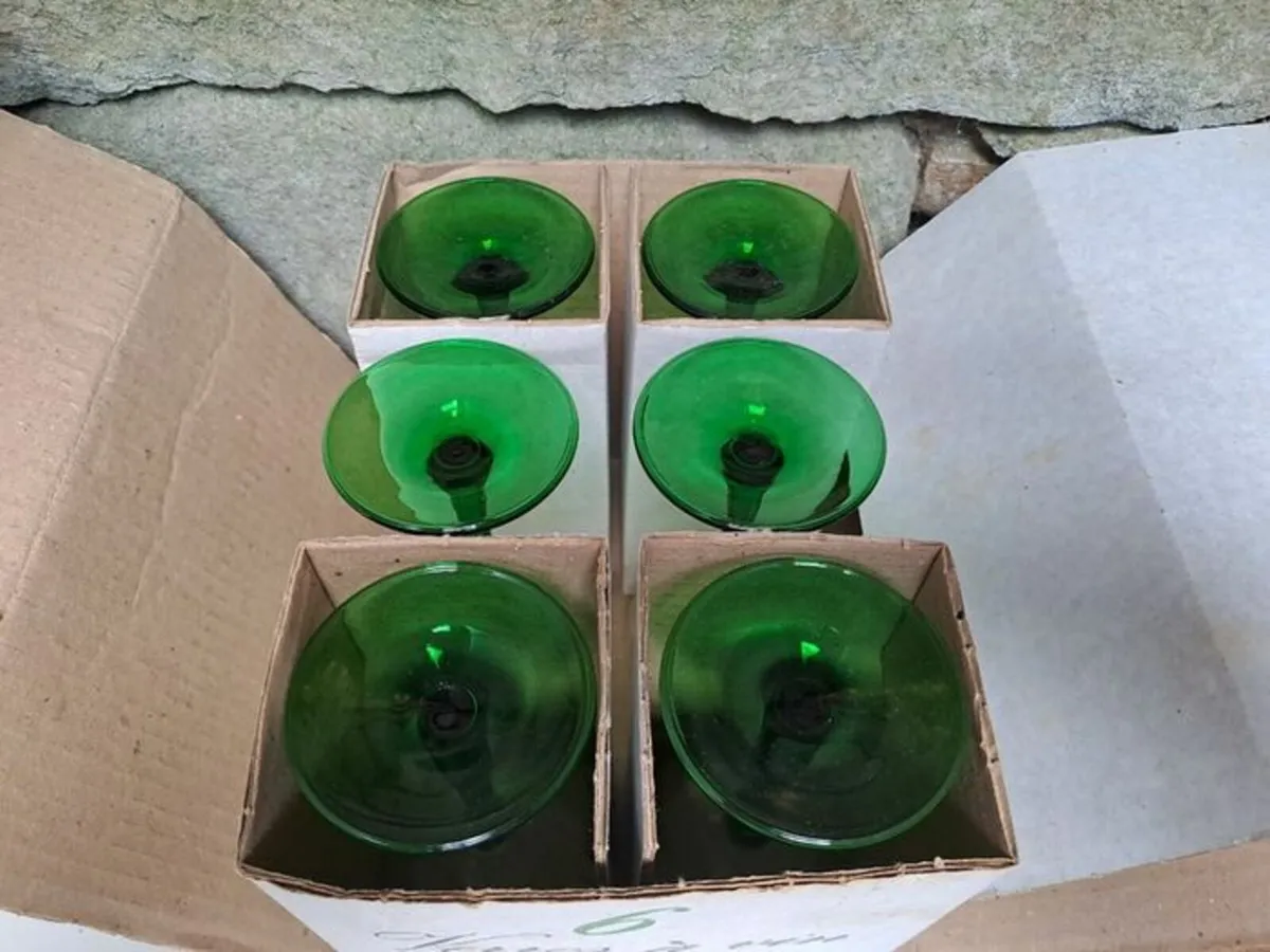 JG Durand wine glasses vintage - Image 2