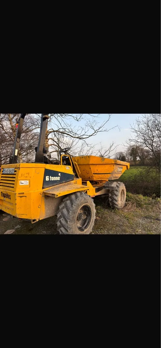 6 ton thwaites swivel dumper - Image 3