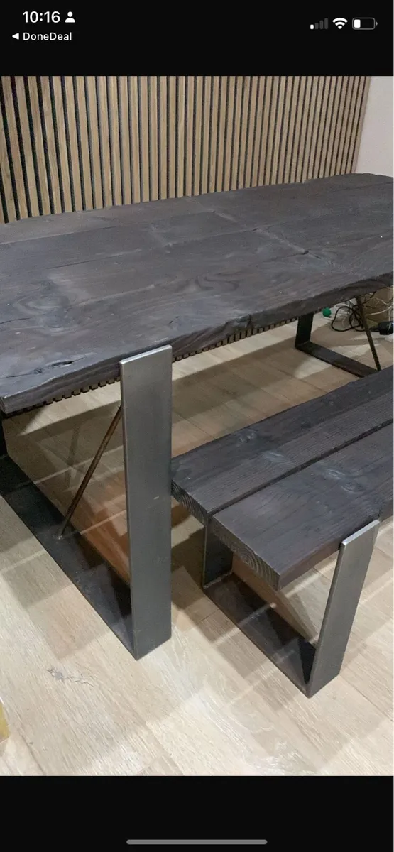 Custom built kitchen table - Image 3
