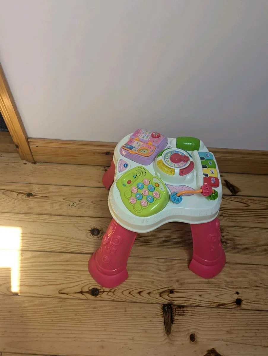 VTech Baby Play & Learn Activity Table - Image 2