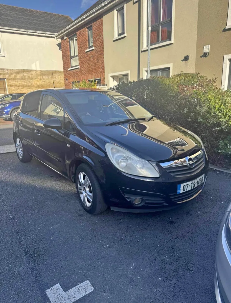Opel corsa with nct open to sensible offers - Image 1
