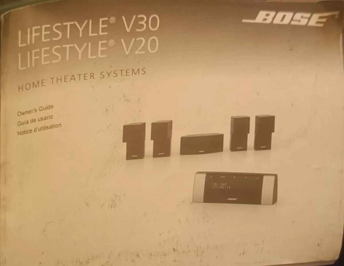 bose lifestyle v30 home entertainment system - Image 1