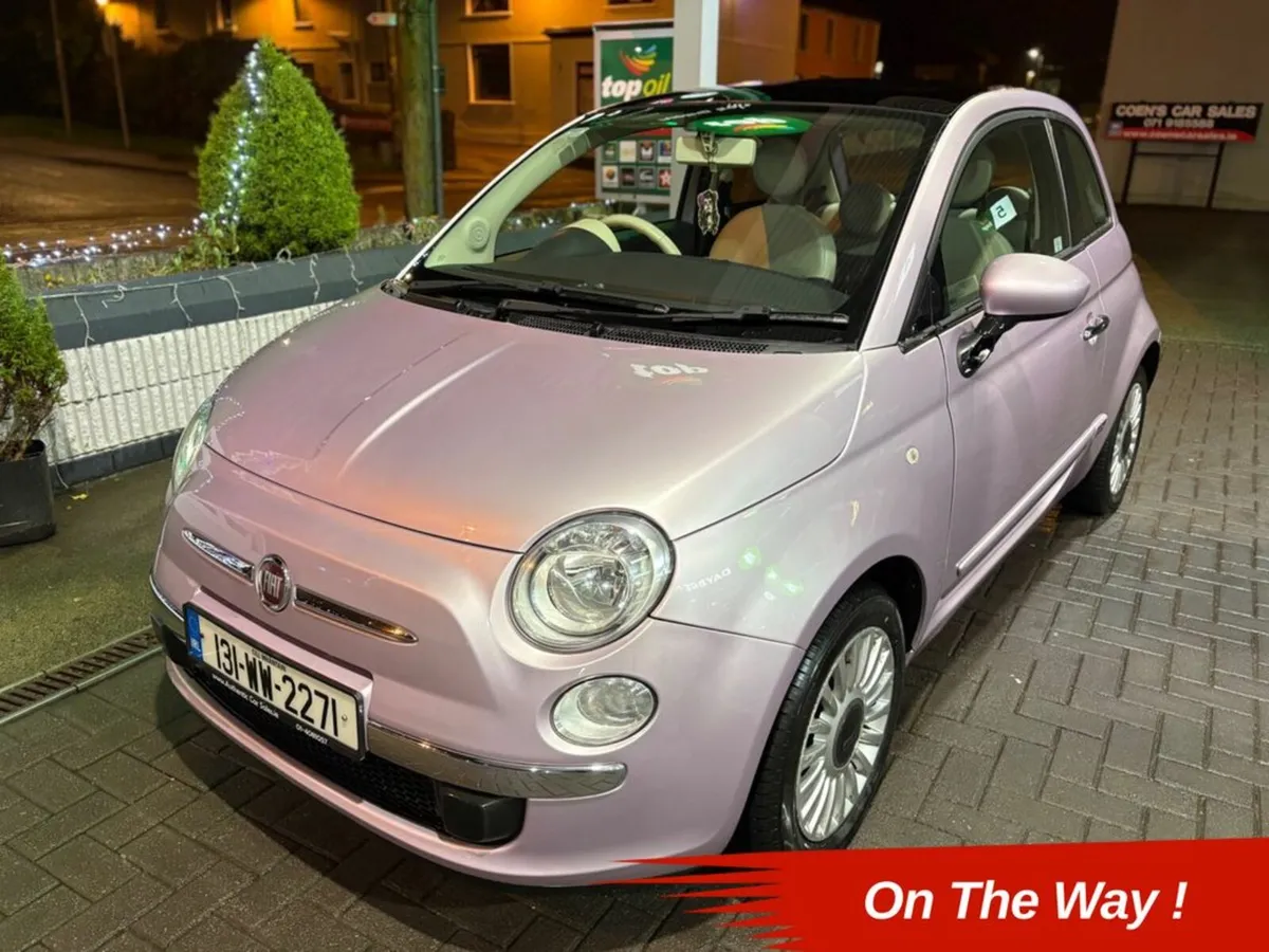 Fiat 500 1.2 Lounge 69BHP - Pink! - Image 1