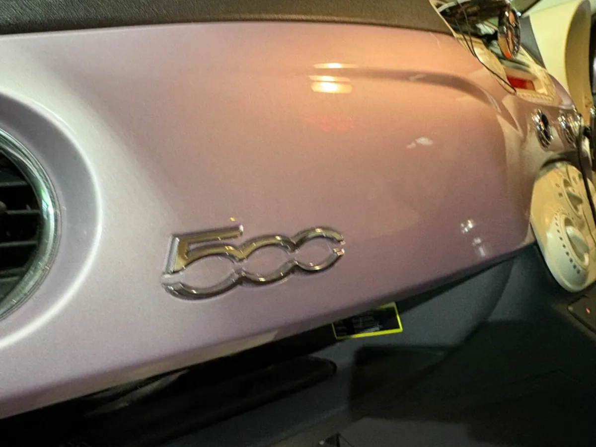 Fiat 500 1.2 Lounge 69BHP - Pink! - Image 4