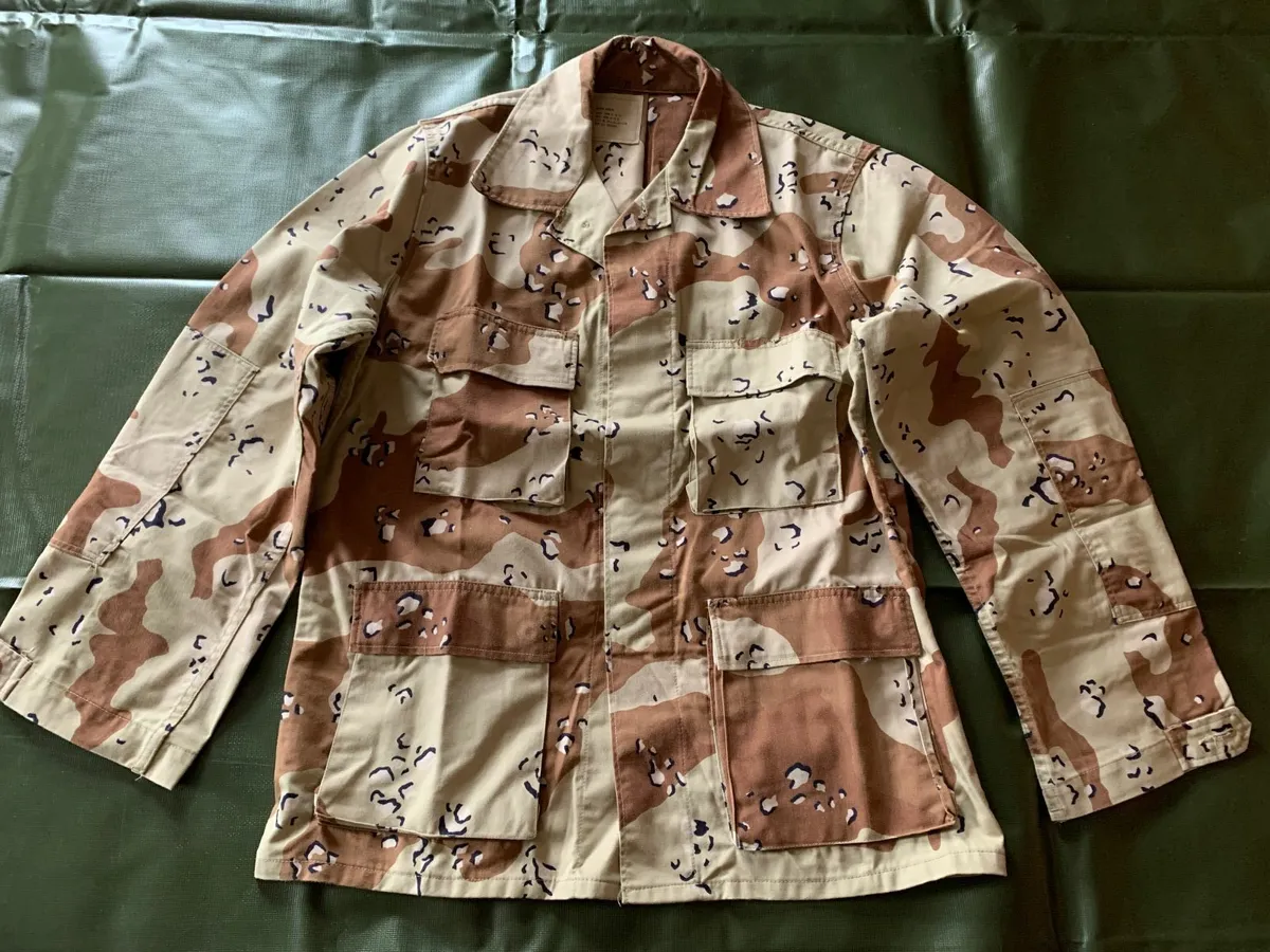 USMC six-colour desert storm military uniform - M - Image 2