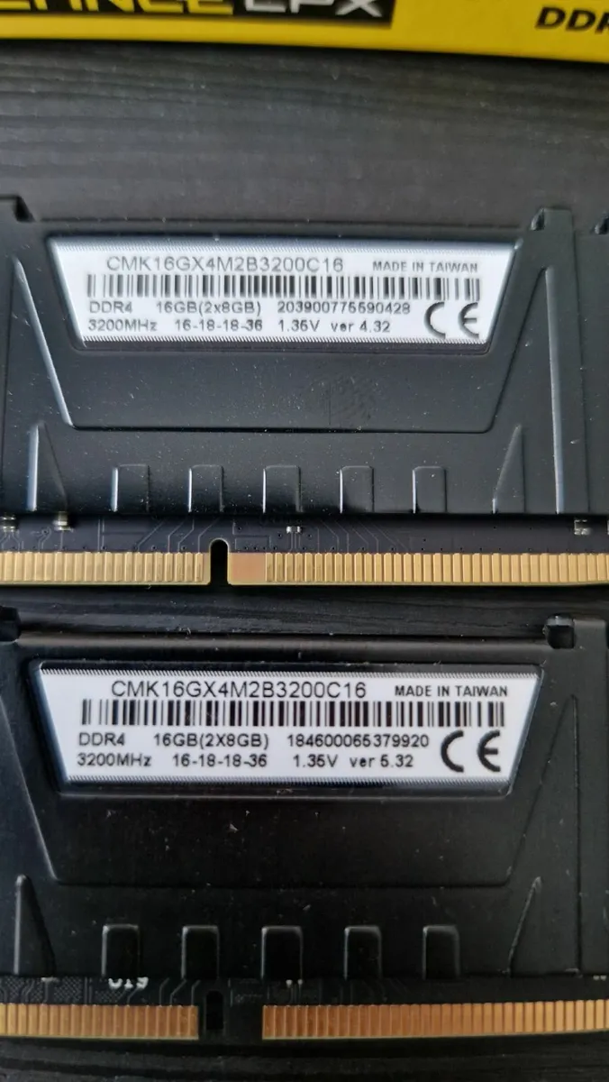 32GB DDR4 3200MHz Corsair RAM - Image 2