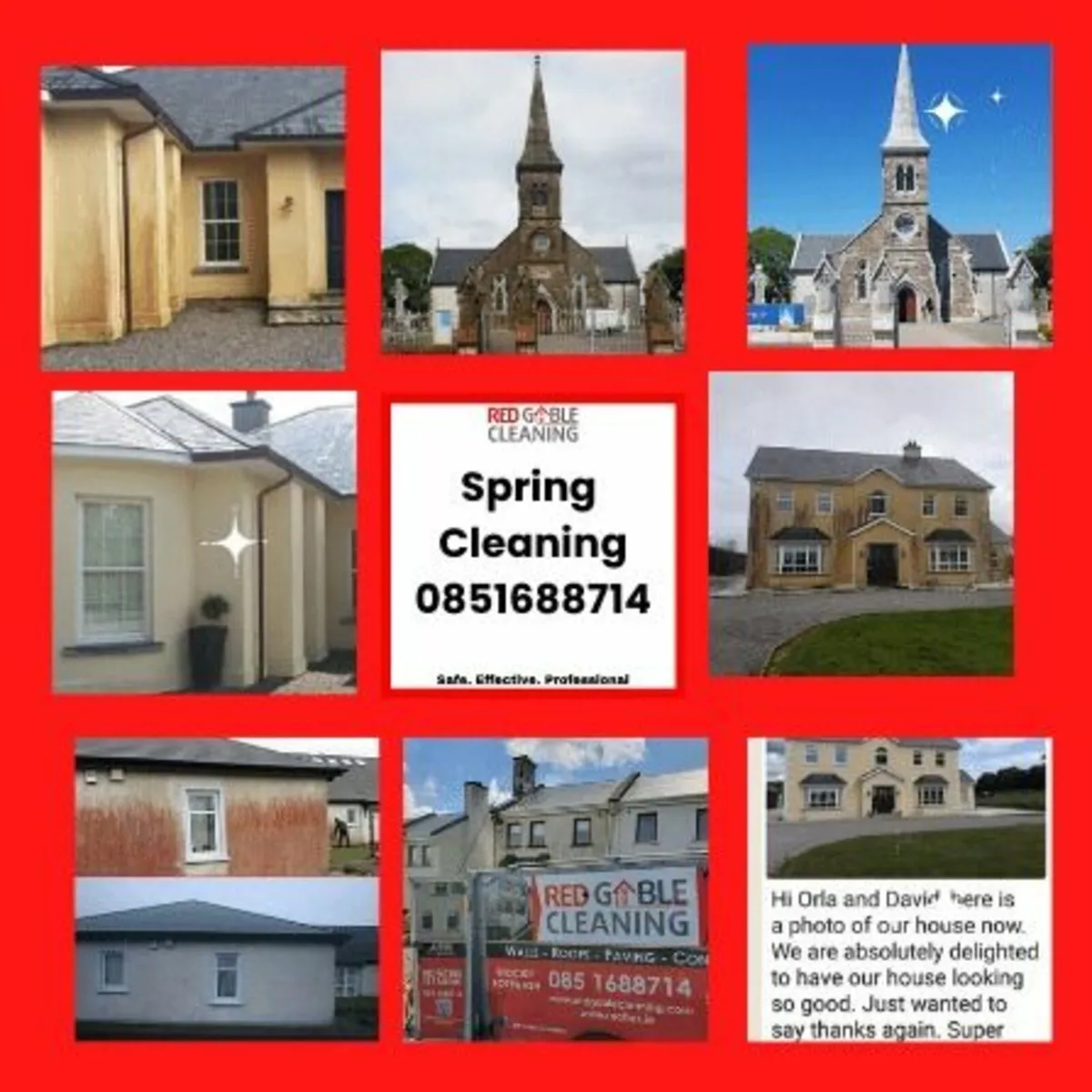 Exterior cleaning red/green algae fungus moss 100% - Image 1