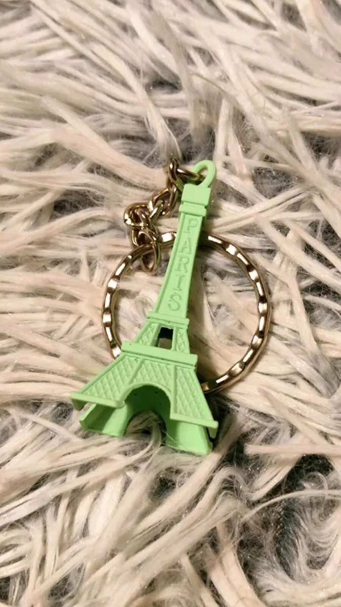 Paris in Your Pocket — Eiffel Tower Keychain mint - Image 1