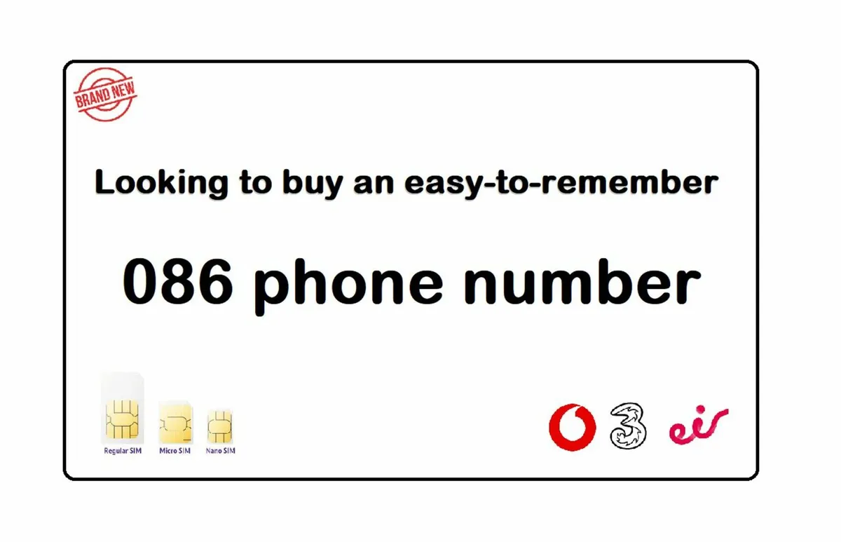 ⭐ Easy number sim card vip gold silver rare mobile - Image 1